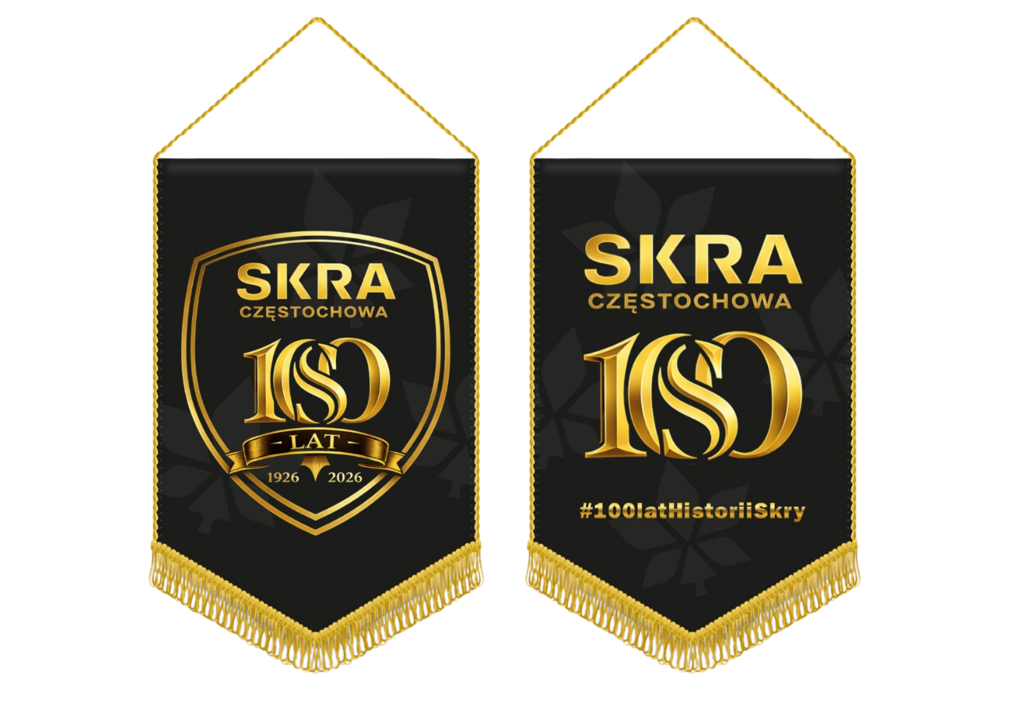 Proporczyk Jubileuszowy – 100 lat Skry Częstochowa - obrazek 2